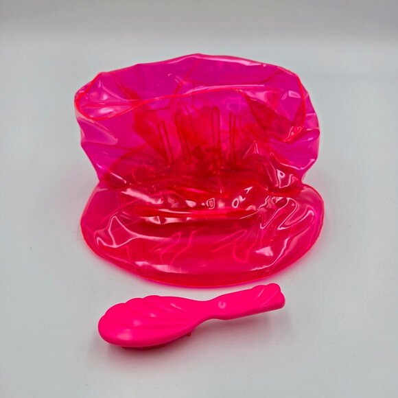 Barbie Sit In Style Doll 23421 Pink Inflatable Chair 1999 Incomplete With Box Ma - Picture 11 of 11